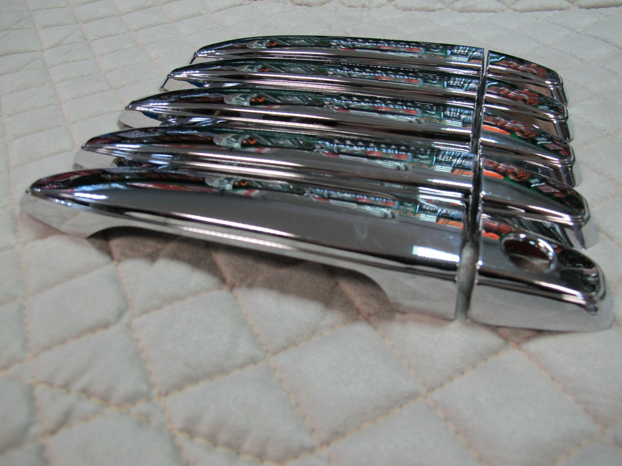 Хром накладки на ручки Toyota RAUM 2002-2005г.