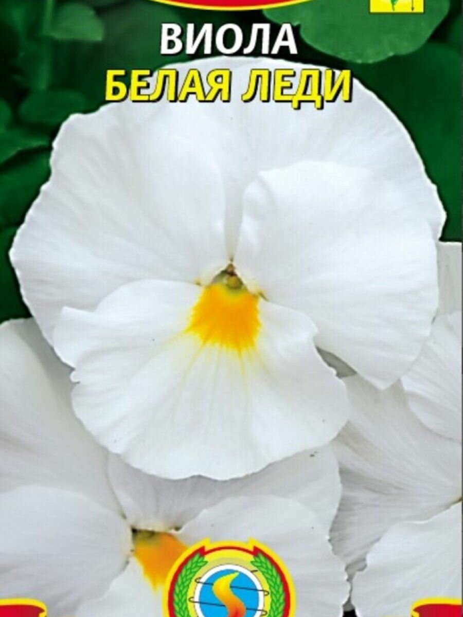 Семена Виола Белая леди 0,1 гр Плазменные семена