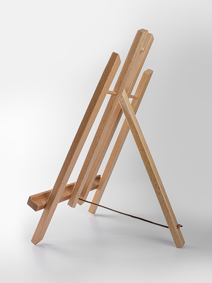 Настольный мольберт для рисования Малевичъ, деревянный мольберт, МЛ-32 — фото 1