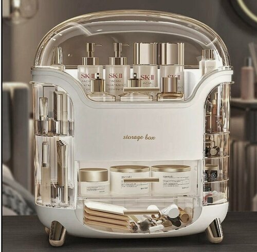 Изображение товара Органайзер для косметики настольный большой с ящиками 8 отделений