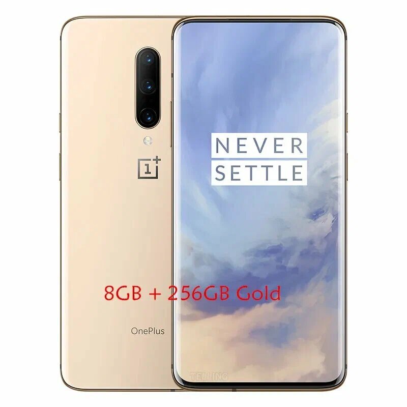 OnePlus 7 Pro 8/256 ГБГлобальная версия, русский, google play золотой