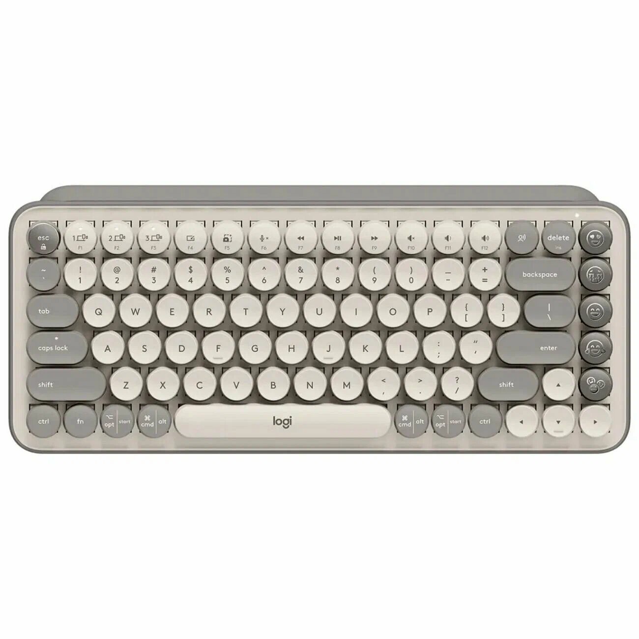 Клавиатура Logitech POP Keys Mist 920-010828, механическая, беспроводная, 87 клавиш