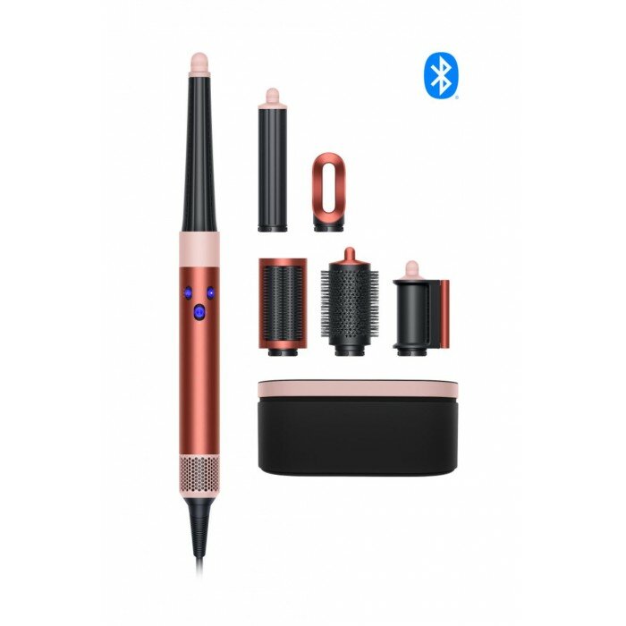 Стайлер Dyson Airwrap Complete Long HS08 Straight+Wavy Strawberry Bronze/Blush Pink (переходник в комплекте)