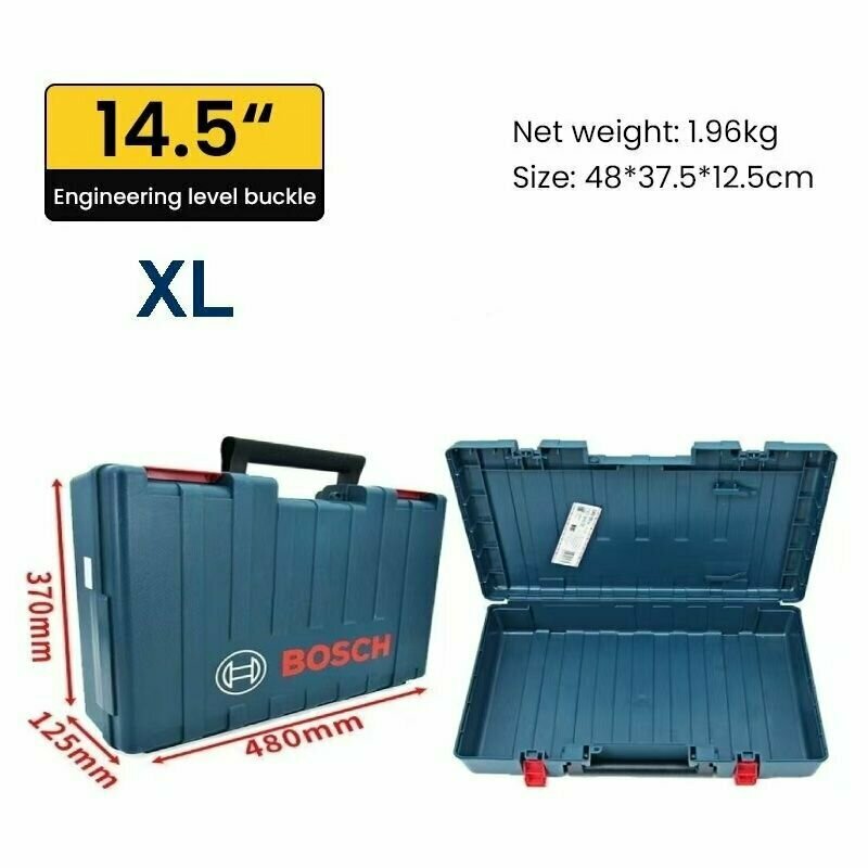 Переносной кейс Bosch для электроинструментов ABS-пластик синий/белый
