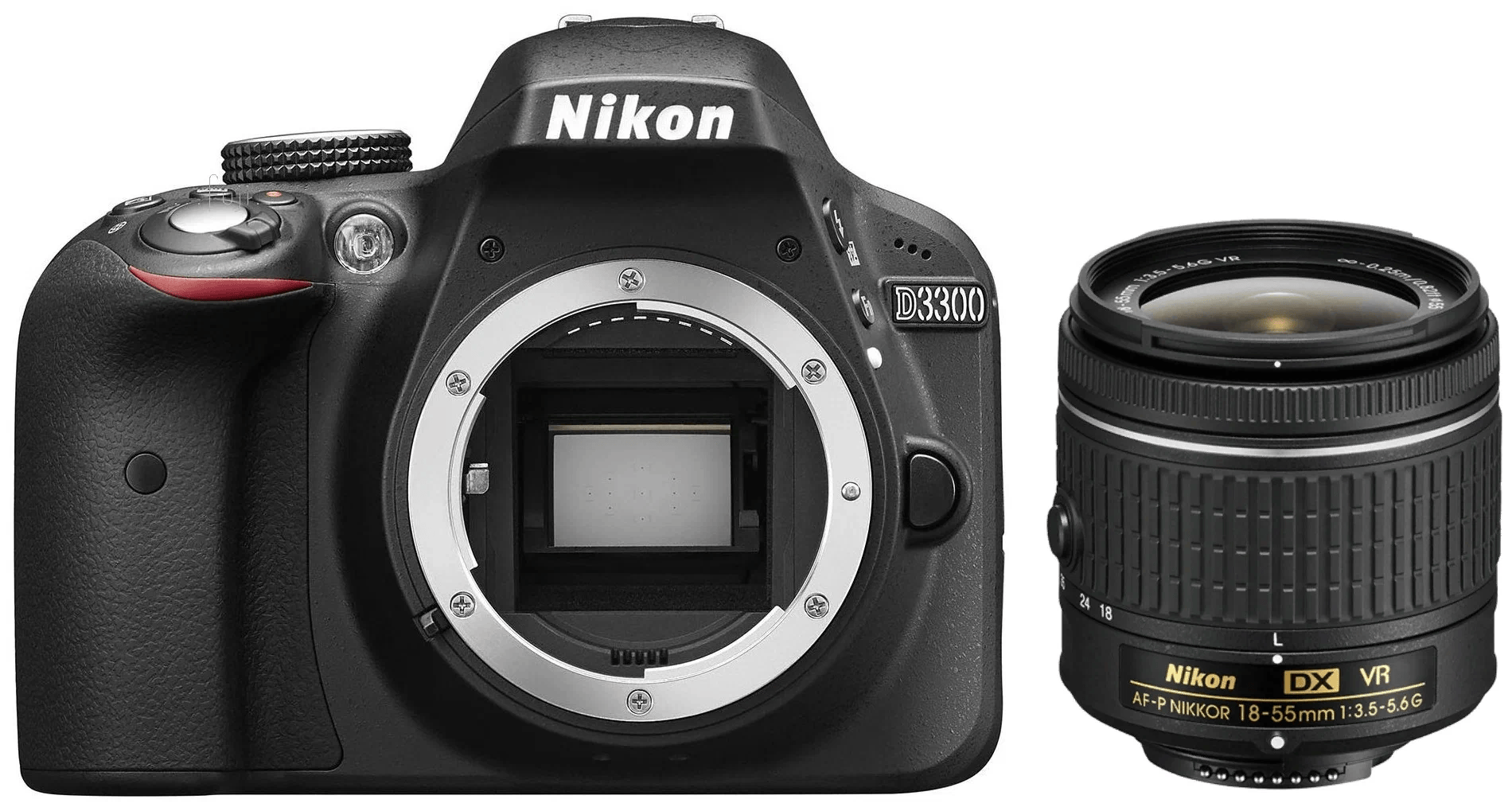 Nikon D3300 Kit 18-55 VR II, чёрный — идеальный старт в мире фотографии