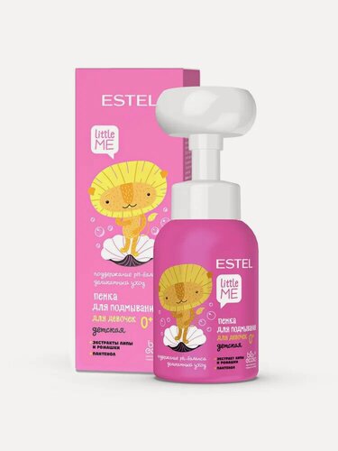 Изображение товара ESTEL Детская пенка LITTLE для подмывания для девочек, 300 мл