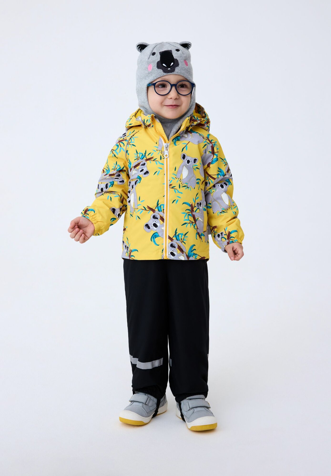 Комплект верхней одежды Lassie Весна-лето 2024 размер 80  Желтый