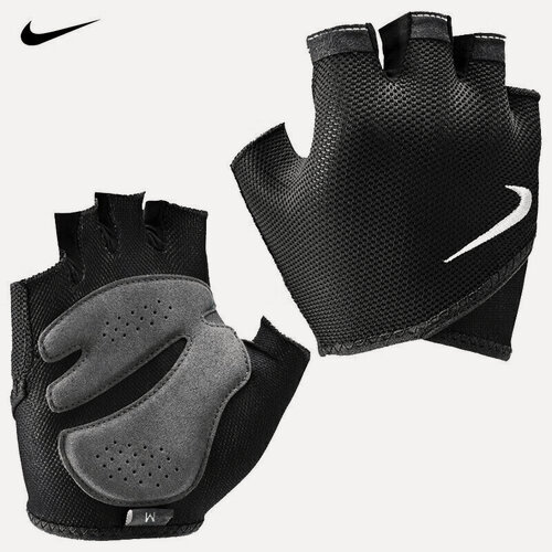 Изображение товара NIKE Fitness Gloves for Men And Women, Sports Cycling Equipment, Half-Finger Training Gloves, Breathable And Non-Slip, AC4239-010S Size