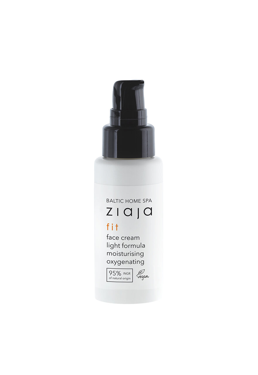 Крем для лица Ziaja Baltic Home Spa Fit, увлажняющий и защитный, с водорослями, 50мл