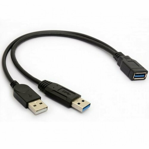 USB 3.0 A -> A+доп. питание Ks-is KS-447