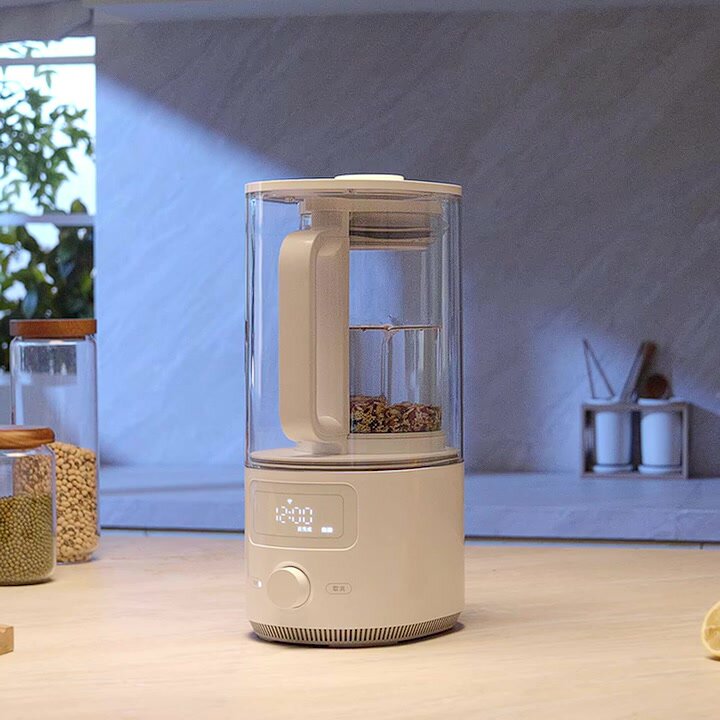 Картинки Xiaomi juicer S1, соковыжималка, бытовая многофункциональная с автоматической очисткой, 1,5 литра, белая