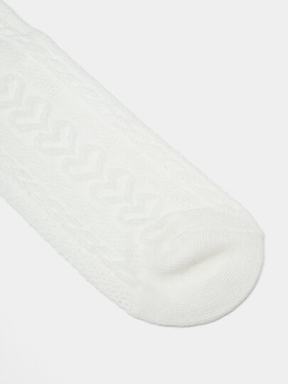 Гольфы  one size, размер one size, белый/белый — фото 1