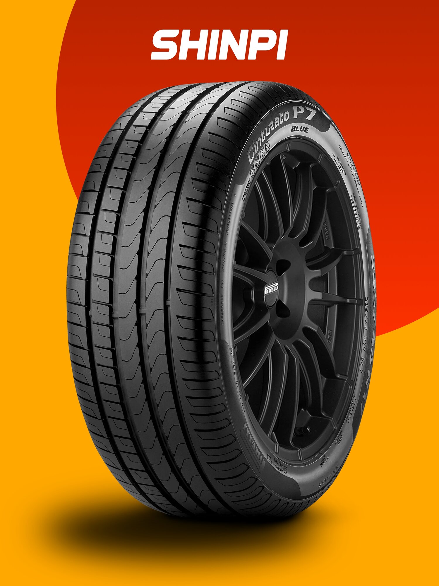 Pirelli Cinturato P7 205/55 R16 91V летние автомобильные шины