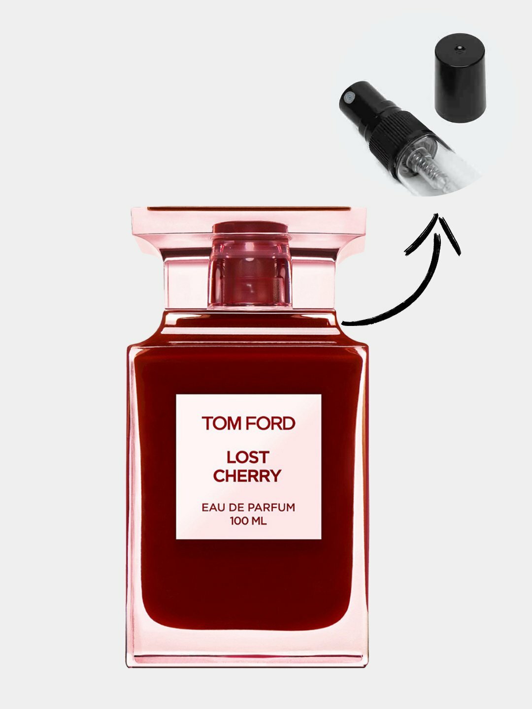 Tom Ford Lost Cherry 10 мл (Унисекс) – Гурманский, Вишня, Ликёр. Extrait de Parfum