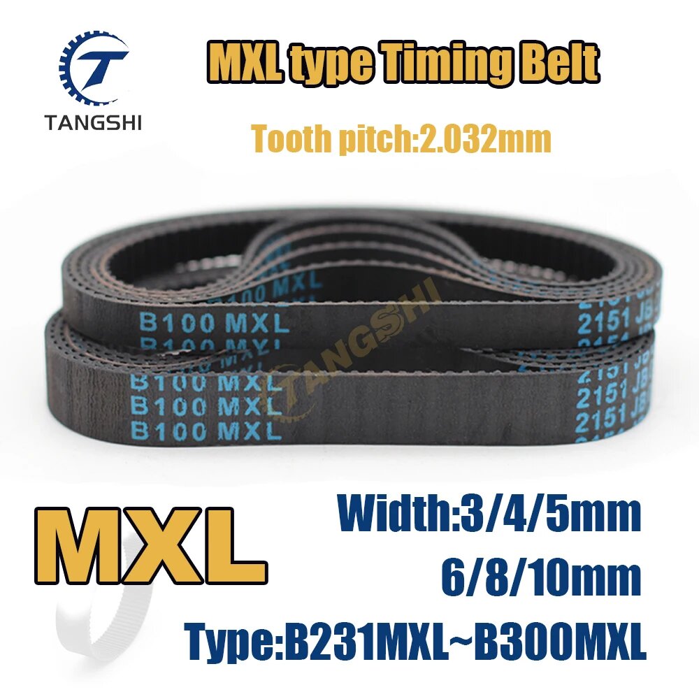 Ременный привод MXL 10 мм B250MXL