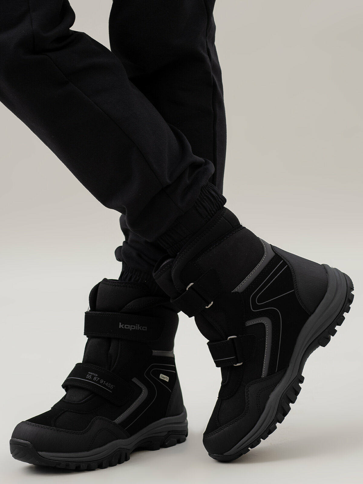 Ботинки Kapika, размер 37, черный — фото 1