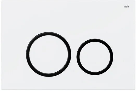 Кнопка смыва для унитаза IDDIS Unifix UNI03WBi77 белая