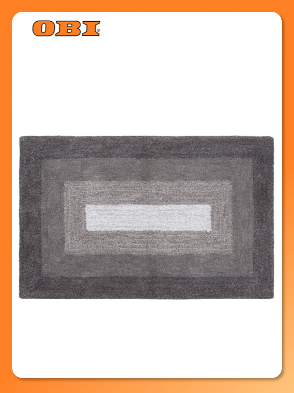 Коврик для ванной комнаты Fora LOFT хлопковый прямоугольник