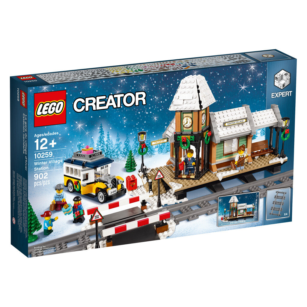 Конструктор LEGO Creator Зимняя железнодорожная станция (LEGO 10259)