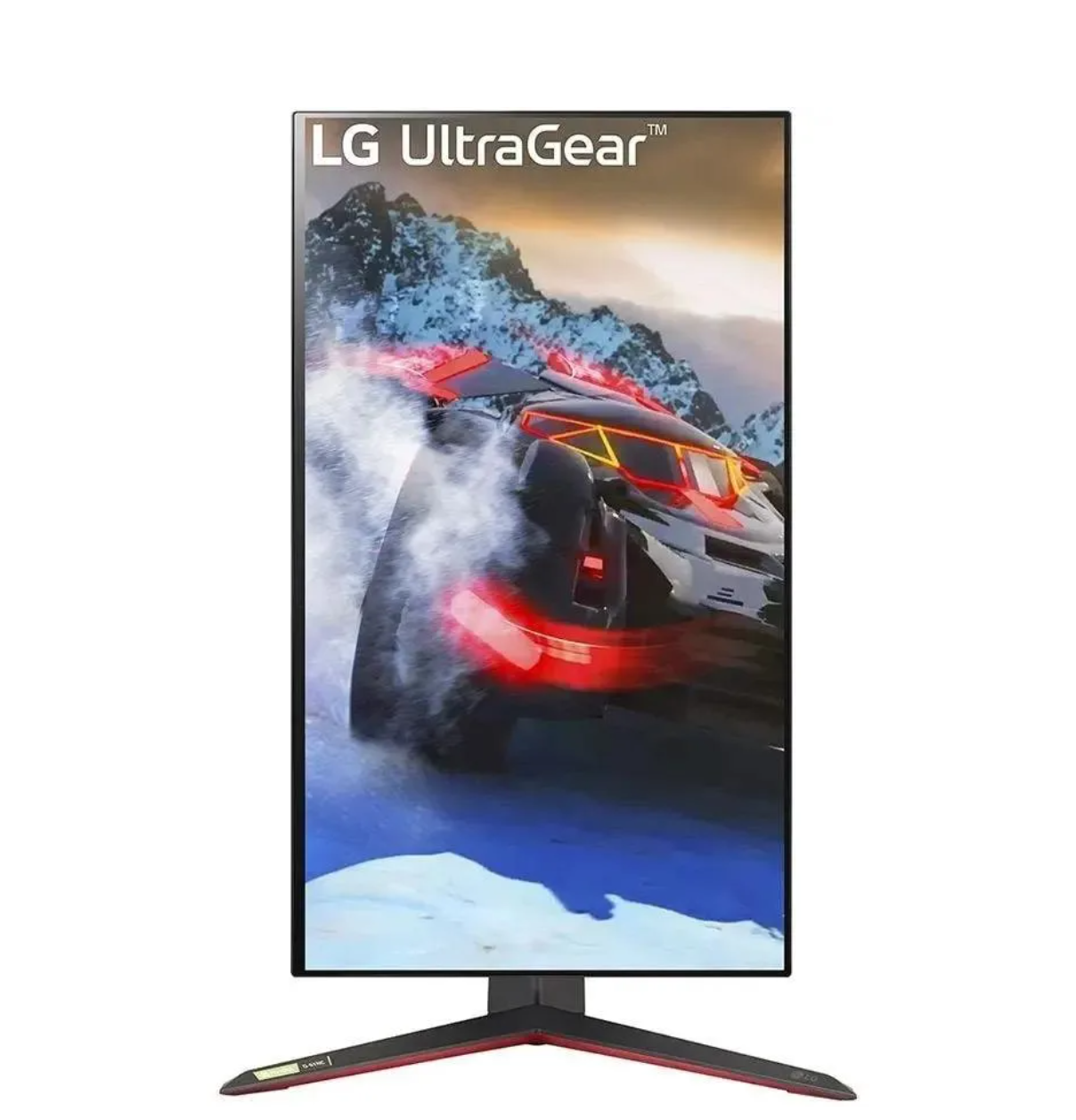 Монитор LG UltraGear 27GP95RP-B, 3840x2160, IPS, 160Гц, 2хHDMI, 1хDP, черный и черный/красный — фото 1