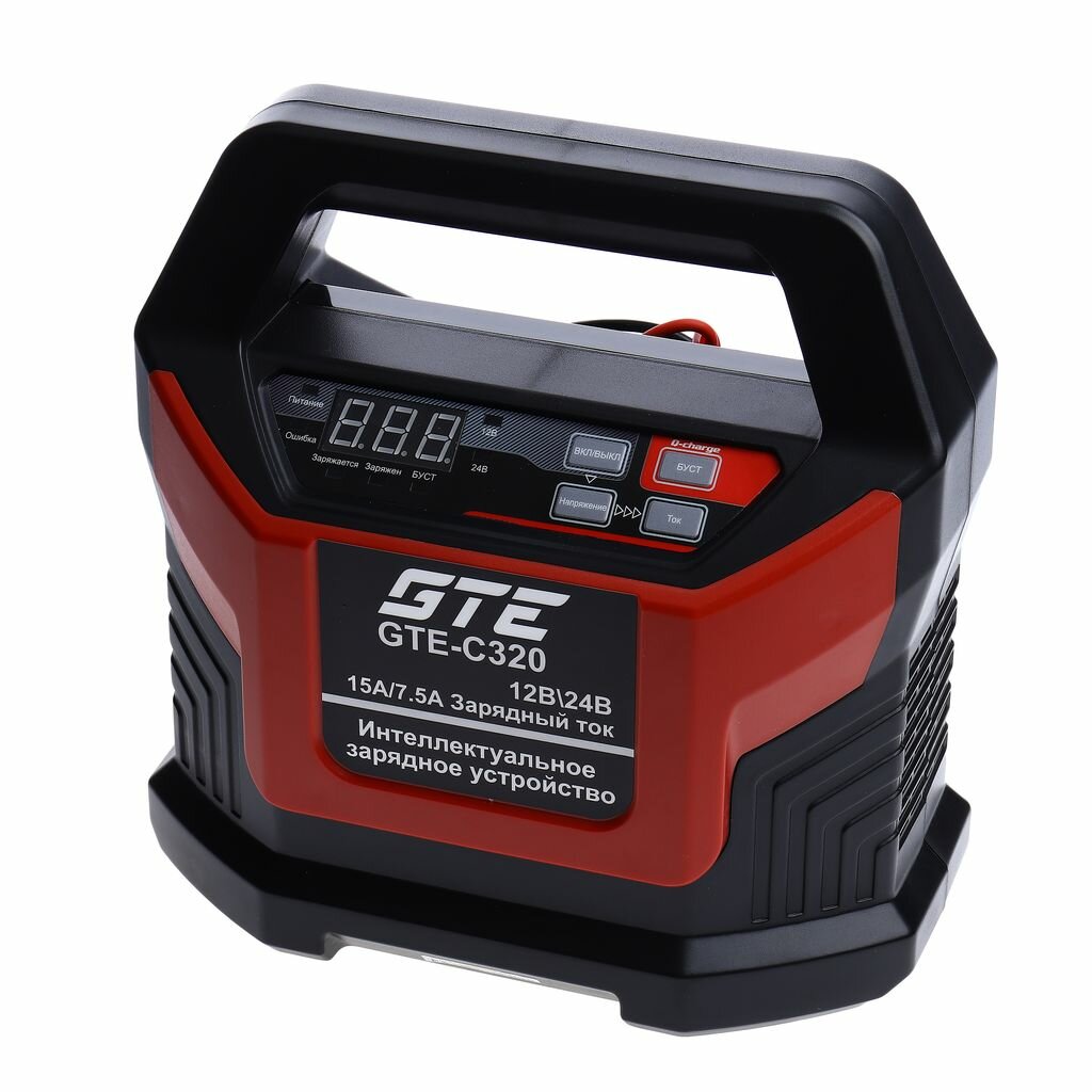 GTE-C320 - Устройство зарядное 12-24V 20A 200Ач GTE