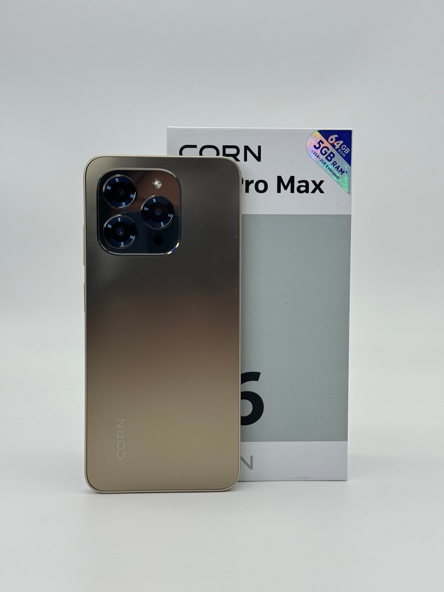 Смартфон CORN C16 Pro Max, дисплей 6.6", 5 GB RAM, 64 GB ROM — фото 1