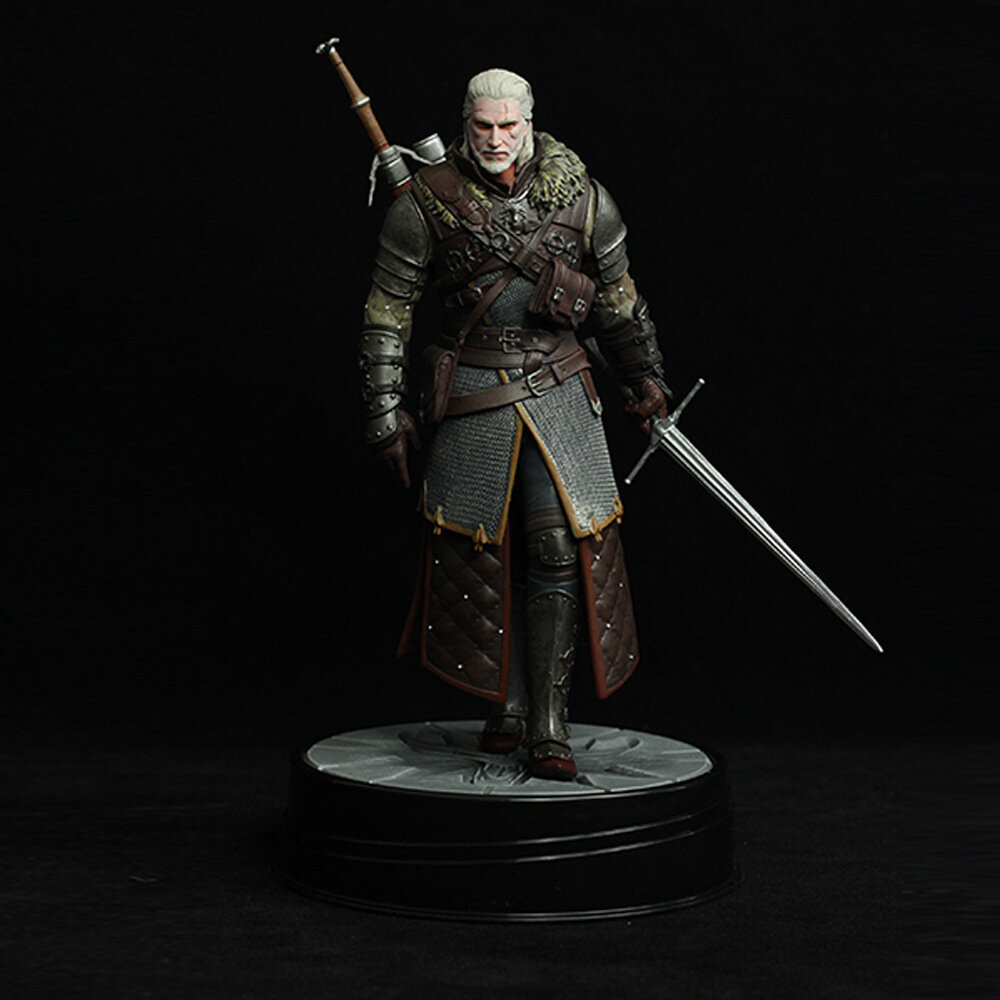 Фигурка коллекционная The Witcher 3: Дикая охота – Геральт (Geralt), 24 см — фото 1