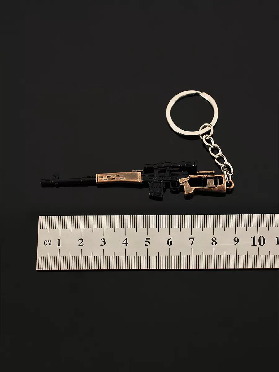 Брелок, черный, желтый — фото 1