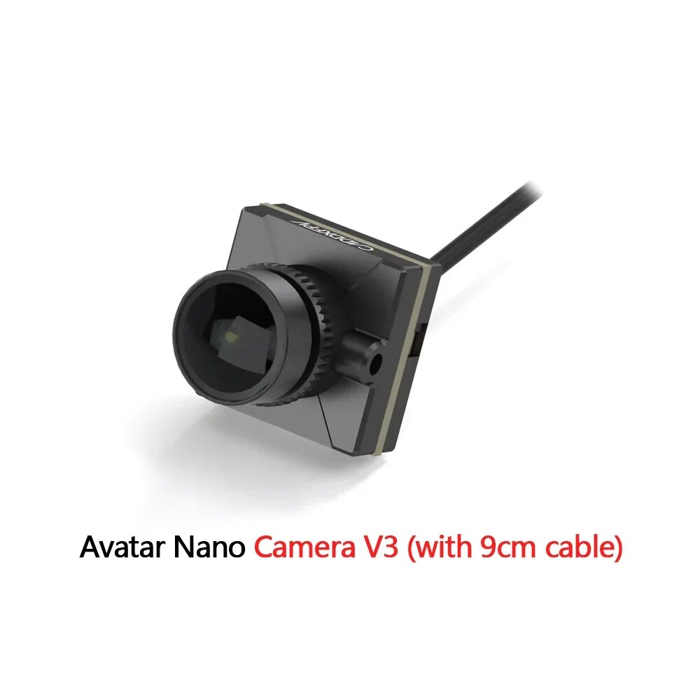 Caddx Walksnail Avatar HD Nano Kit V3 1080P камера, Черный