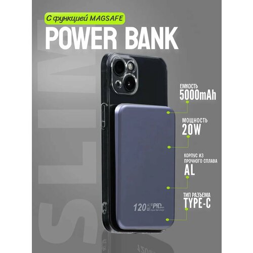 Беспроводной повербанк 5000mAh MagSafe для iphone 199000₽