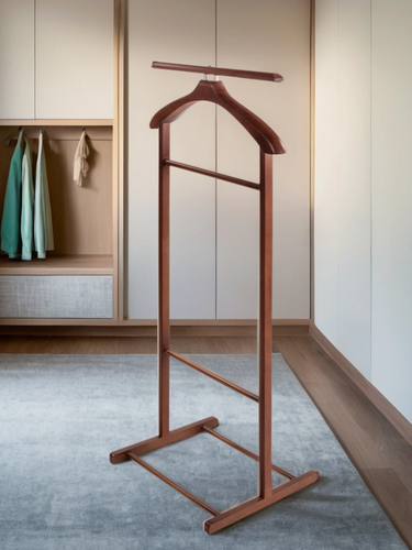 Изображение товара Вешалка напольная деревянная для одежды Прайм Модель 1 Сингл цвет орех