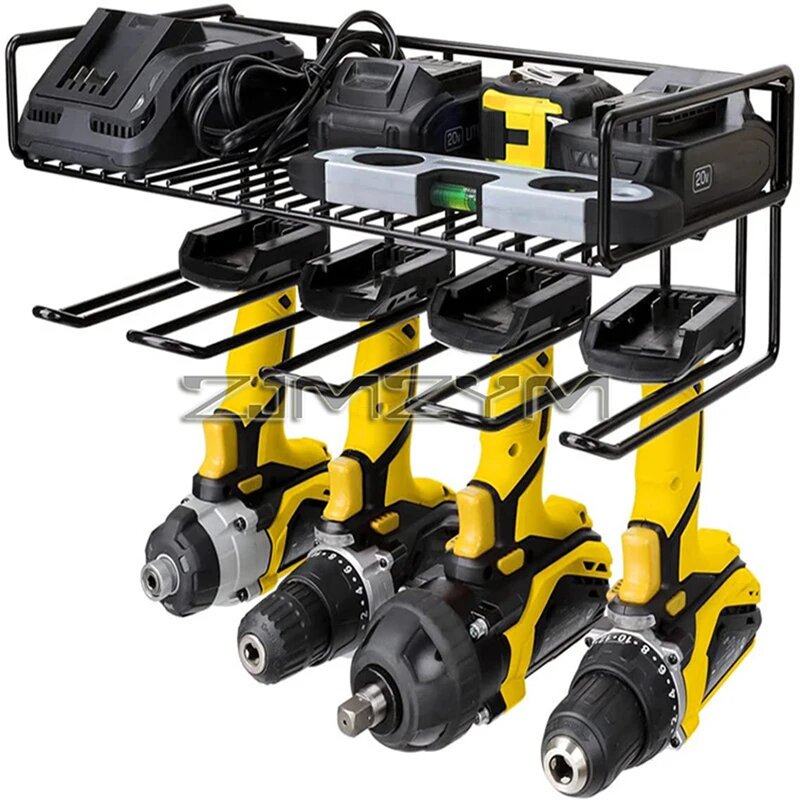 Стойка для электроинструментов ZJMZYM Wall-mounted Power Tool Rack