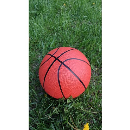 Классический баскетбольный мяч, нескользящее покрытие, яркий цвет, международный размер 7