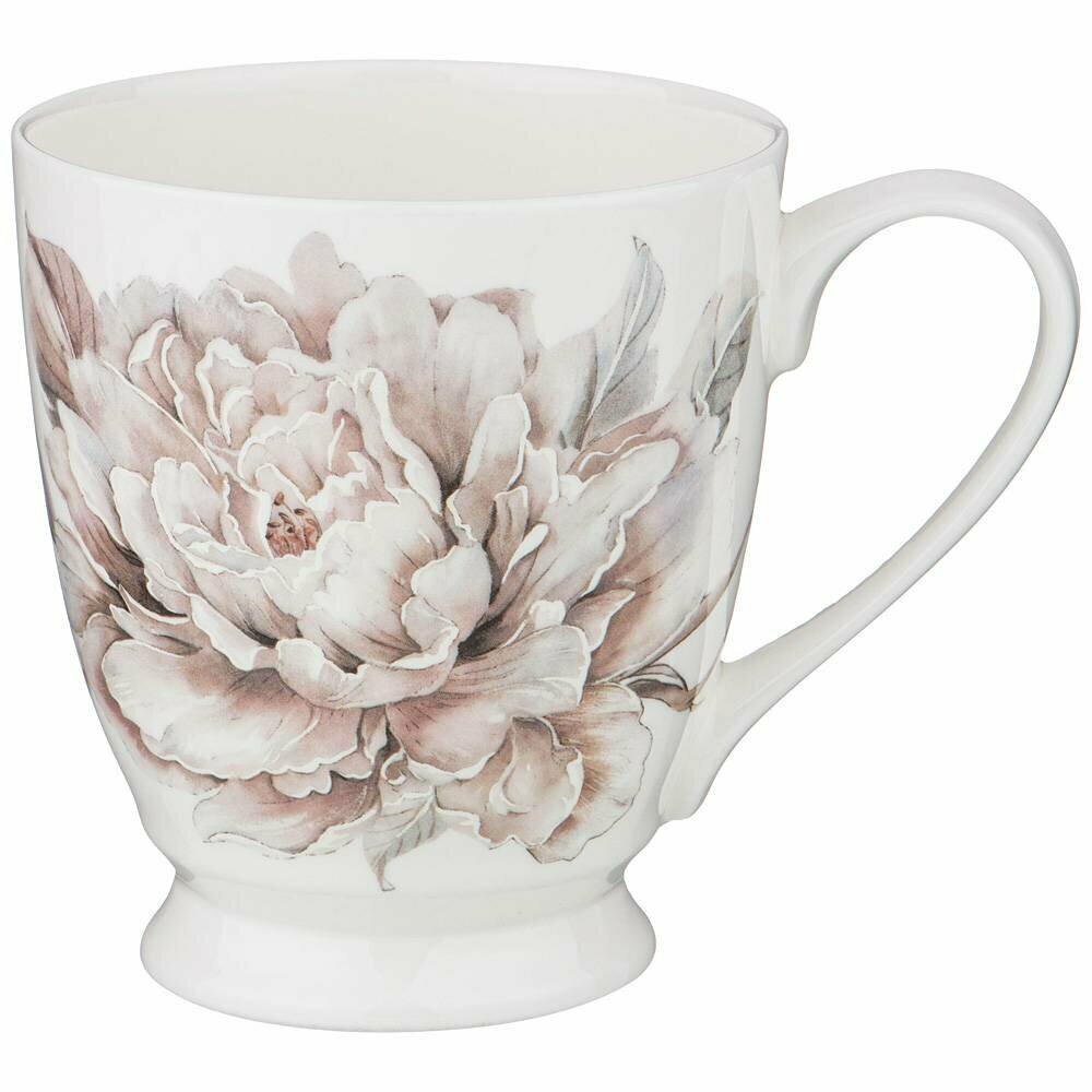 Кружка lefard white flower 480 мл KSG-415-2124