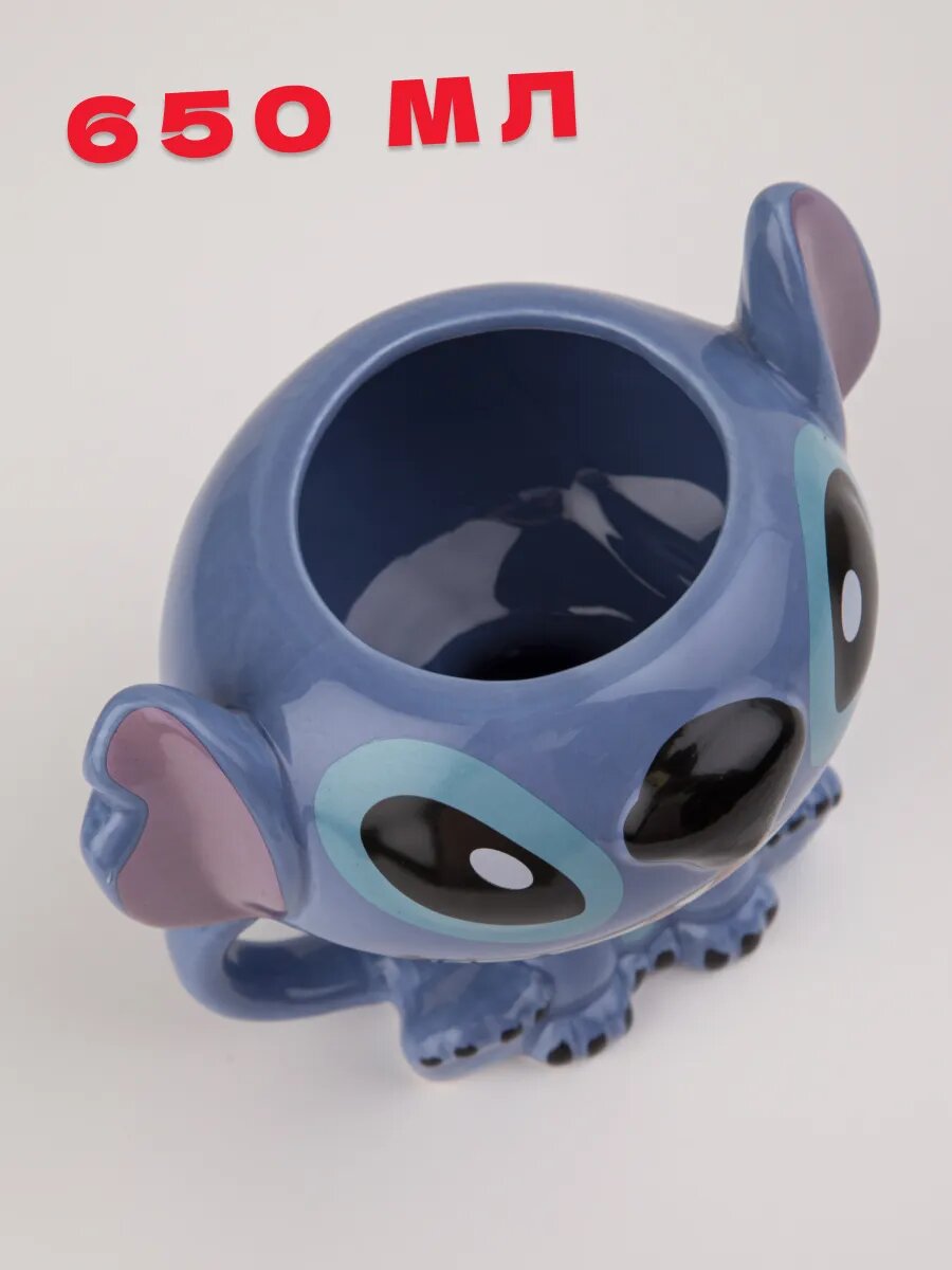 Кружка DB HOMME "Стич", керамическая, для детей, перламутровый цвет, 1 шт — фото 1