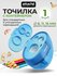 Точилка для карандашей ручная Attache Selection, тройная, с конте...