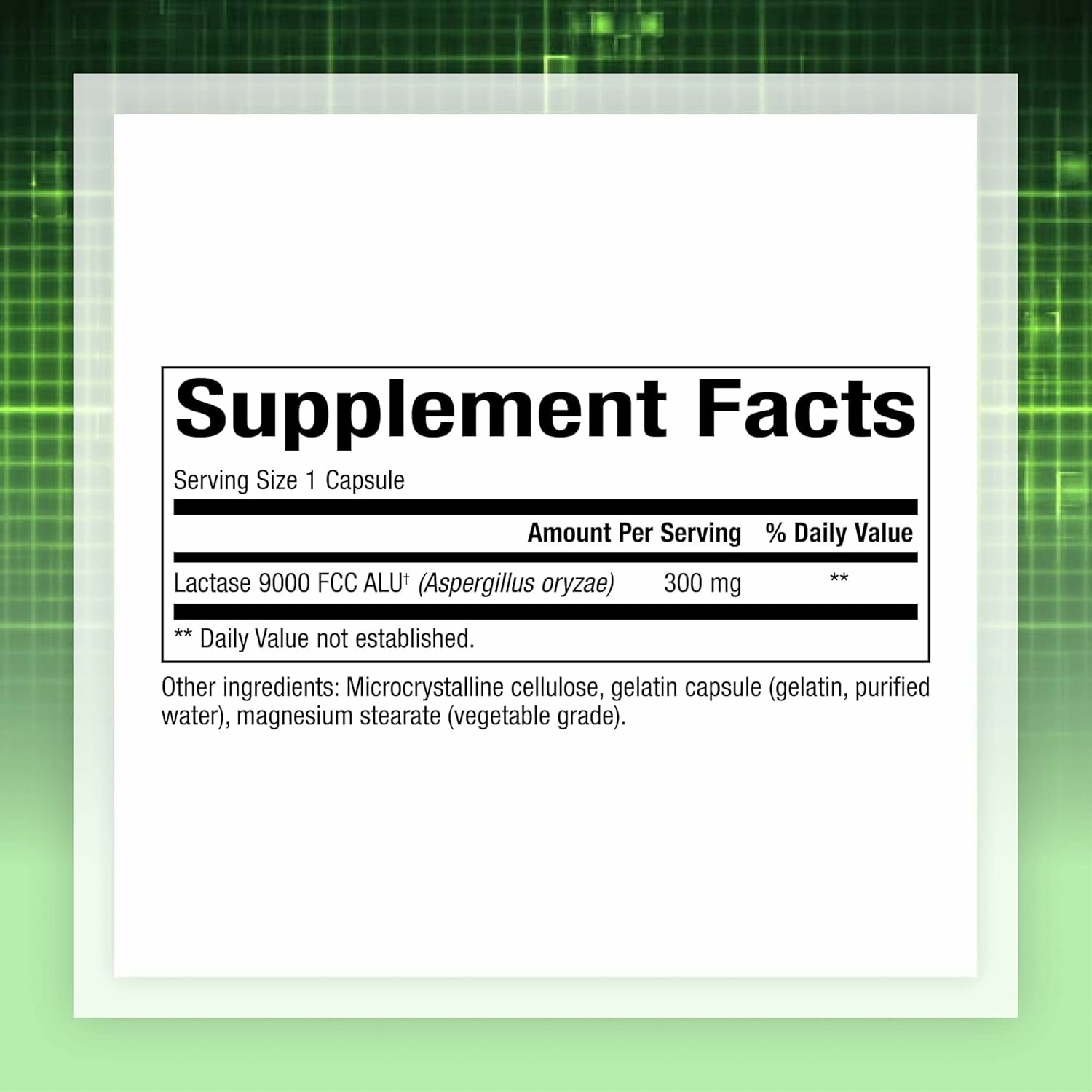 Изображение Natural Factors, Lactase Enzyme, Фермент Лактаза в капсулах, 9000 FCC ALU, 60 шт.