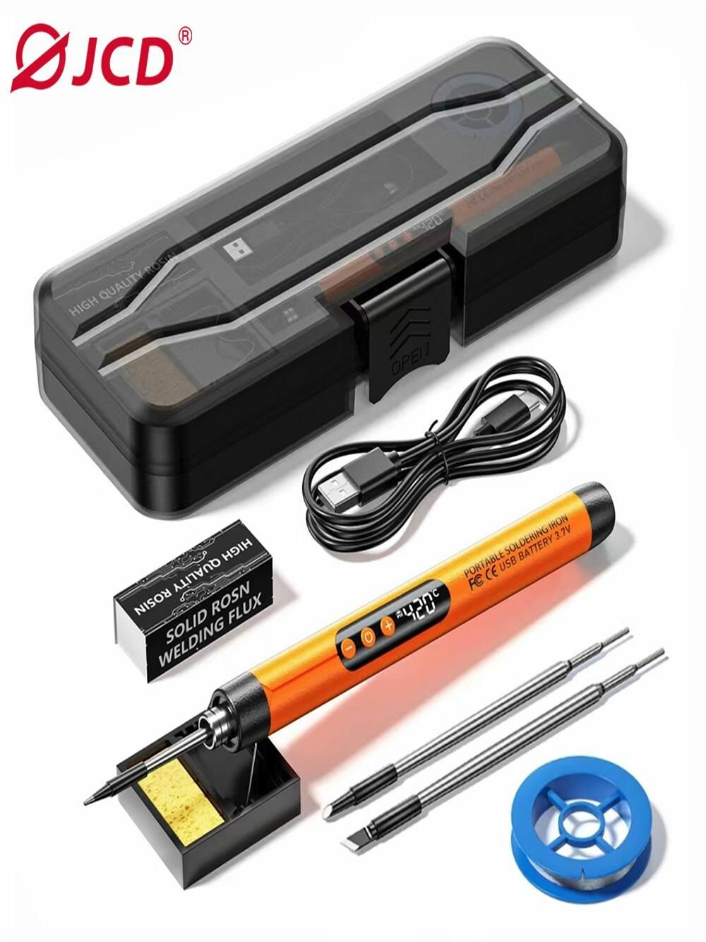 USB-аккумуляторный беспроводной паяльник/набор из 7 шт.