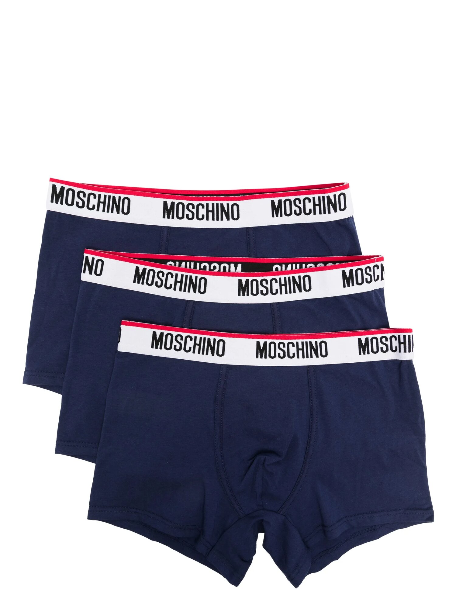 Трусы MOSCHINO, комплект из 3 шт., размер XXL, синий