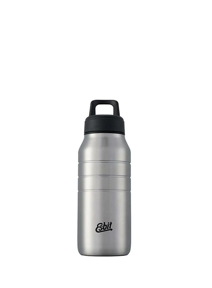 Decathlon Туристическая бутылка, для воды Esbit Majoris Drinking Bottle 480 мл, из нержавеющей стали, серая