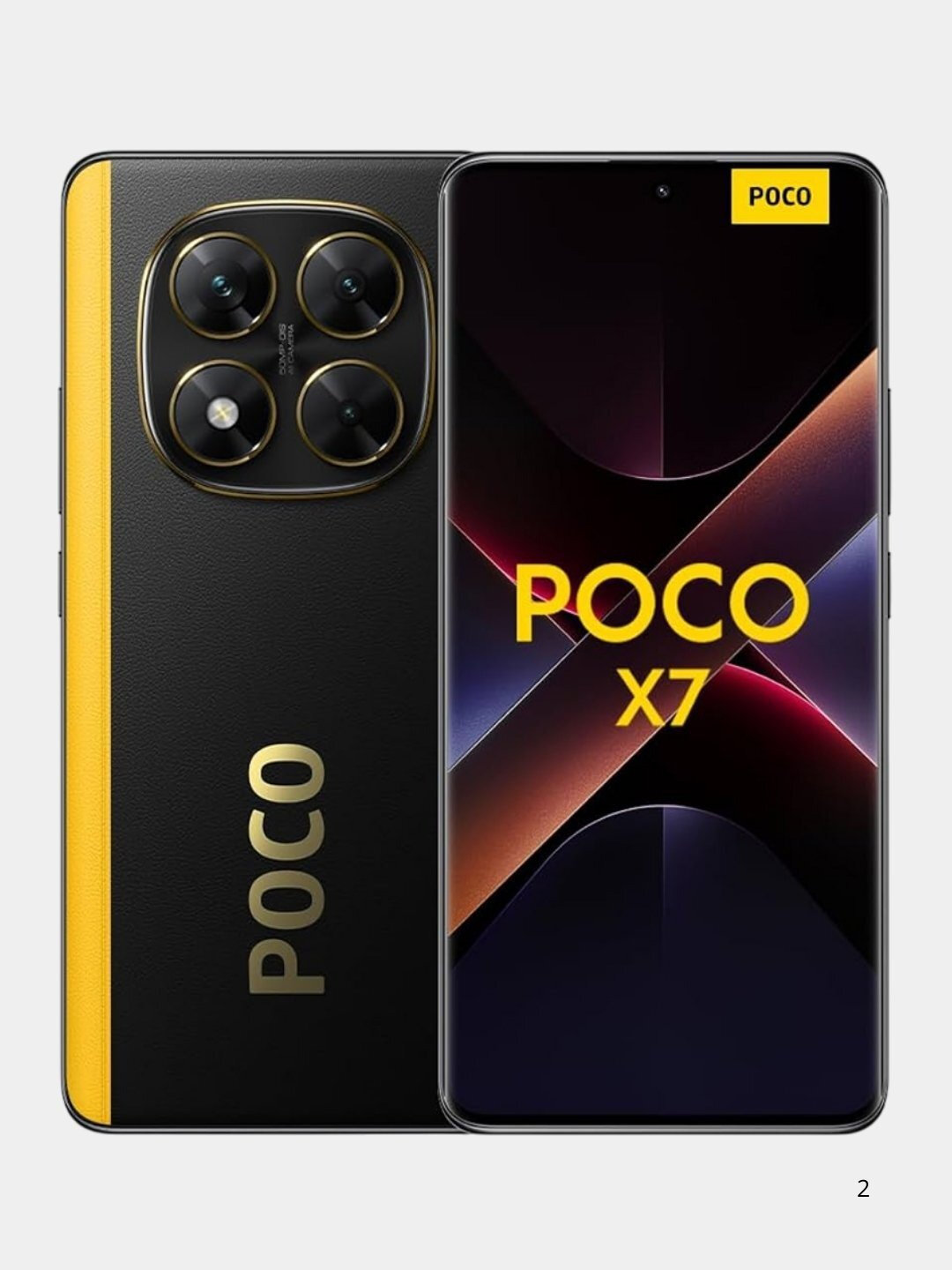 Смартфон Xiaomi Poco X7, NFC, 6.67", 8ГБ/256ГБ, 50МП, 5110 мАч — фото 1