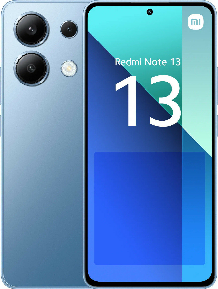 Смартфон Xiaomi Redmi Note 13 4G 8/512 ГБ NFC Global Blue Синий