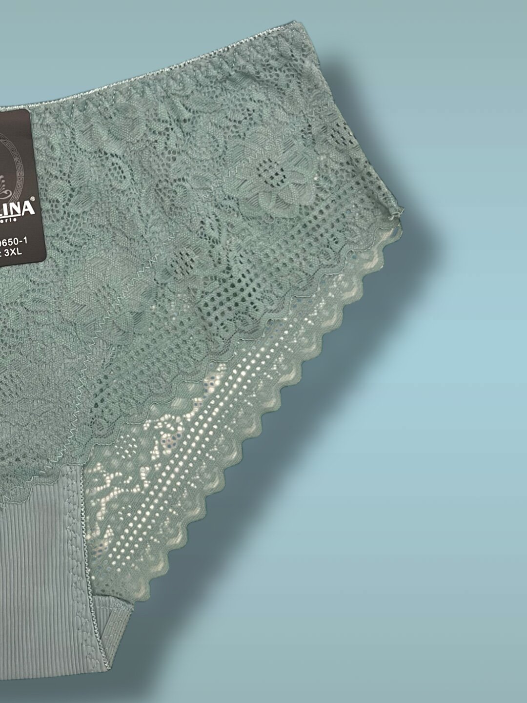 Трусы  9650, размер 3XL, бирюзовый — фото 1