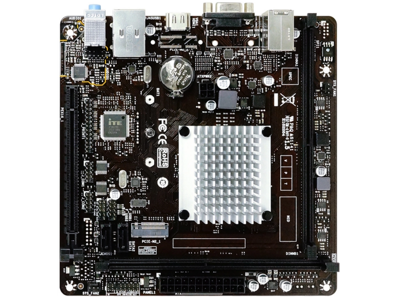 Материнская плата Biostar J4125NHU 2xDDR4 mini-ITX AC`97 8ch(7.1) GbLAN+VGA+HDMI