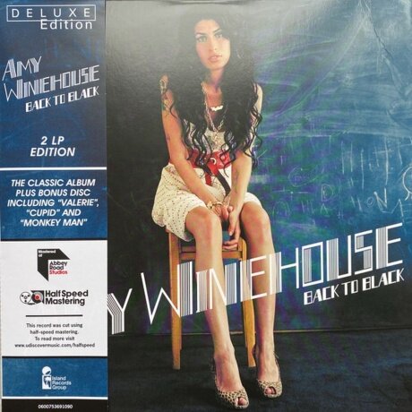Amy Winehouse - Back To Black (Half Speed) (0600753691090) виниловая пластинка