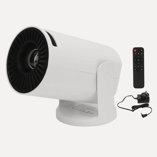 Изображение товара Небольшой проектор портативный 1080p Автоматическая коррекция беспроводная проводная проекция наружный проектор для телефонов планшеты US Plugure