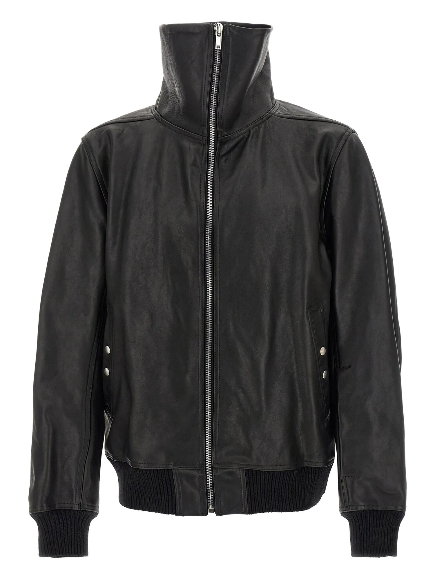 Куртка Rick Owens Blixa Dracucollar, размер 46, черный