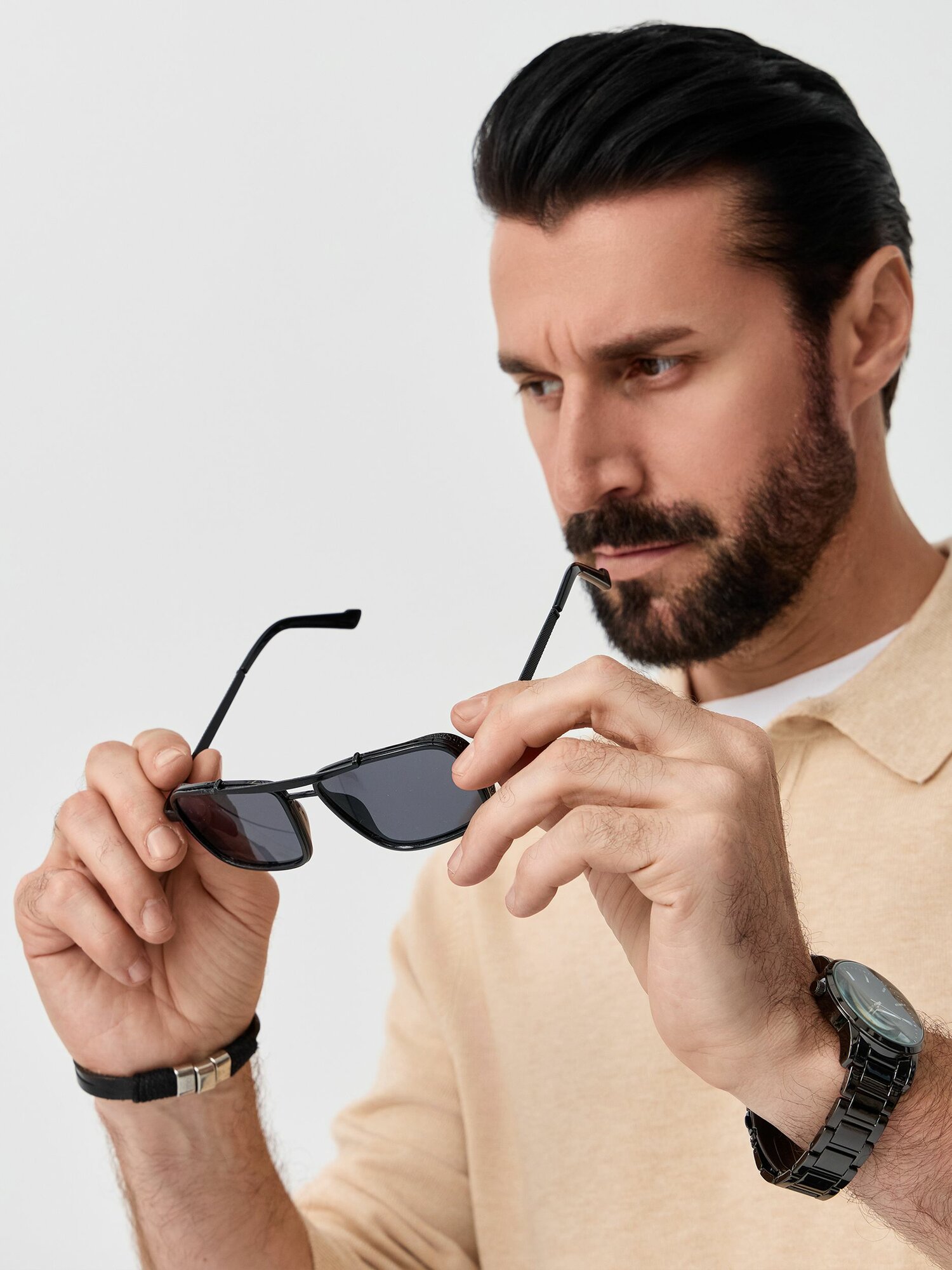 Солнцезащитные очки A-Store, черный — фото 1