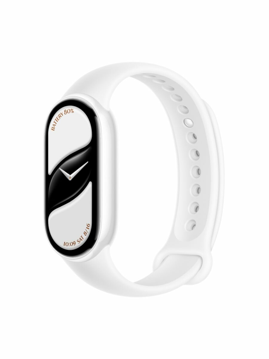 Фитнес браслет Xiaomi Smart Band 10 Ceramic Edition  для Android и iOS  белый