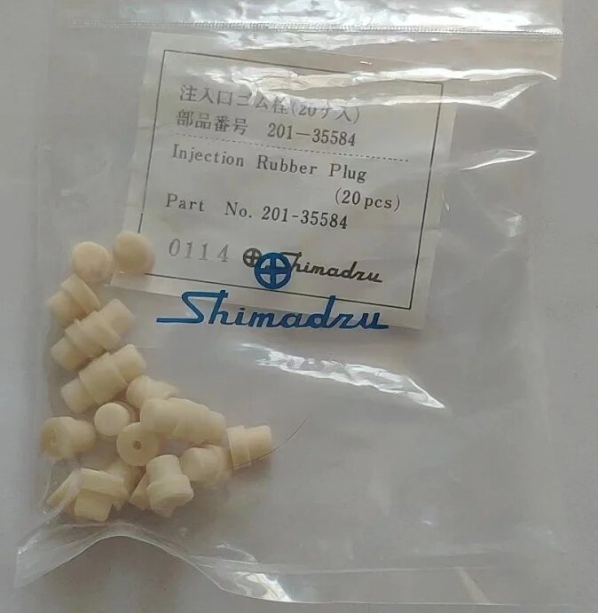 Shimadzu 201-35584 Накладка для перегородки рта для инъекций газовой хроматографии 20 шт./упак 201-35584